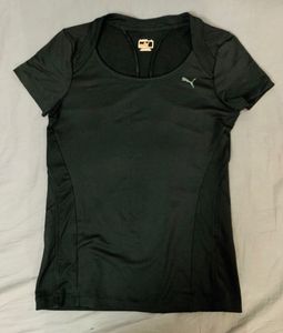 Puma Black Athletic T-Shirt