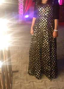 Black Party Wear Gown