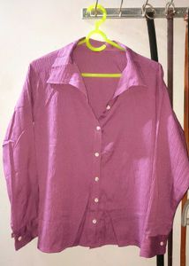 Purple Textured Shirt