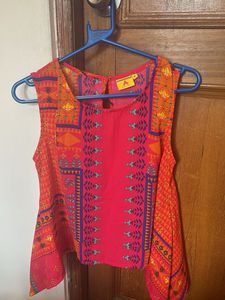 Vibrant Printed Top