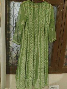 Embroidered Chikankari Kurta