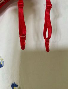 Red Lace Garter Belt