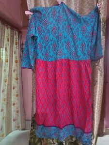Patterned Tunic Dress