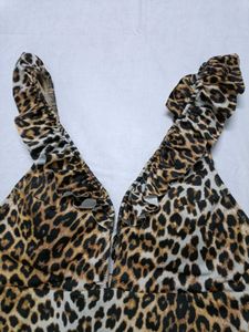H&amp;M Leopard Print One-Piece