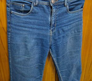 Straight fit &amp; High waist jeans