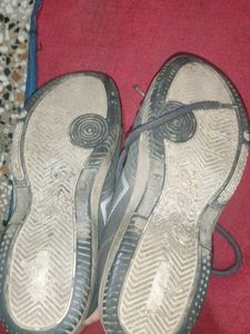 USED Gray Campus Shoes