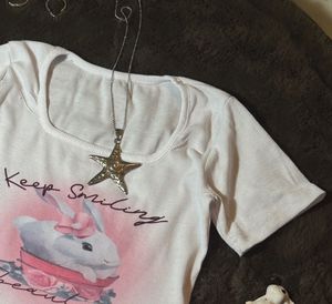 Cute Bunny Graphic Tee
