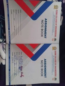 Two Assignment Note Books For Students
