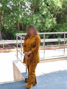Stylish Mustard Ethnic Kurta Set