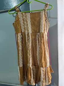 Stylish Mustard Ethnic Kurta Top