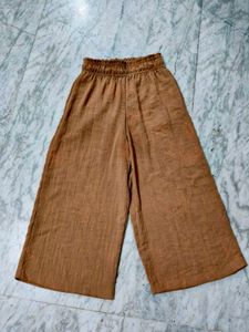 Brown Wide Leg palazzo