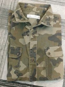 Camouflage Print Shirt