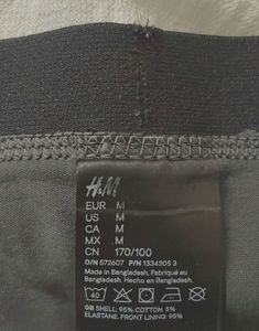 H&amp;M Leopard Print Classic Black Trunk
