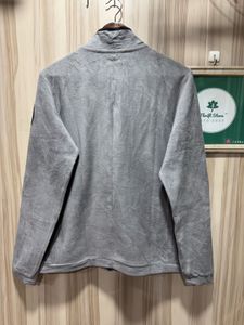 Napapijri Blouson Grey Zipup Warm Fleece