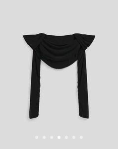 Savana Off-Shoulder Mesh Top