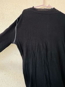 Black Long Sleeve Top