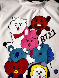 BT21 Character T-shirt