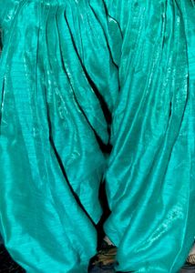 Green pathani salwar jyada ghoom wali silk shining