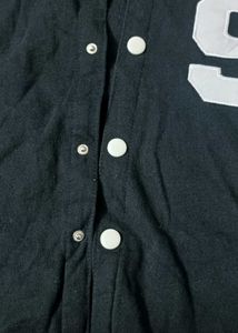 Men's Letter Bomber Varsity Full Sleeve Shirt