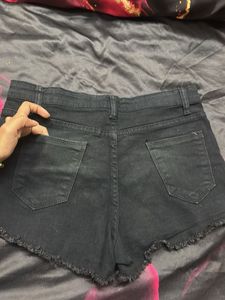 Dark Wash Denim Shorts