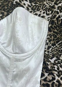 Floral White Dreamy Corset