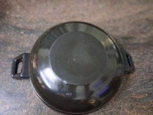 Dark Cooking Pan with Handles
