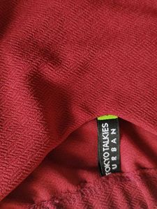Red Puff Sleeve Top