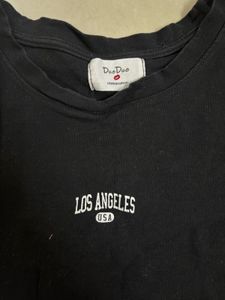 Black 'Los Angeles' Graphic T-Shirt