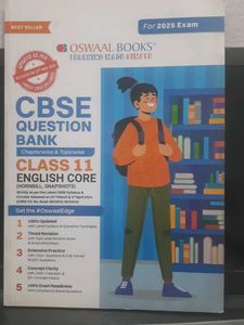 CBSE Class 11 English Core Question Bank