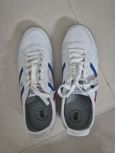 Red Tape White Sneakers (Onitsuka Dupes)
