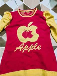 💛 Yellow💗💗pink 🍎 Sweater