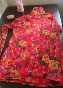 Zara Floral Print Shirt