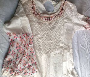 Beautiful Ethnic Gown with Floral Print