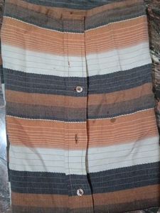 Men's Striped Casual Shirt