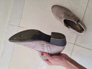 Suedette Ankle Boots