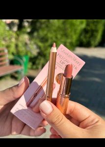 Charlotte Tilbury Pillow Talk Lipstick & lip Liner