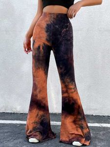 Tie-Dye Flared Pants