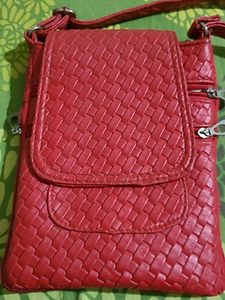 Stylish Red Sling Bag
