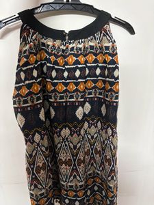 Sleeveless Halter Neck, multicolour top women