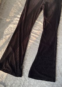 Flared Velvet Pants