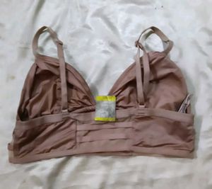 Satin Triangle Bra