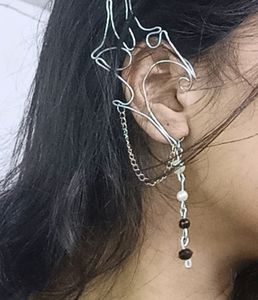 No Pierce Fireblade Earcuff