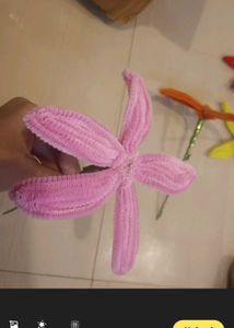 Pipe Cleaner Flowers Craft Lot