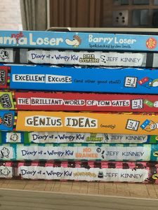 Diary of a Wimpy Kid & Tom Gate Children Books