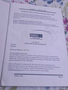 Class 5 Olympiads Preparatory Booklet