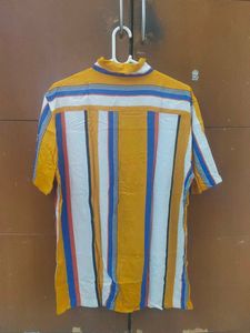 Men's Color Block Casual Shirt