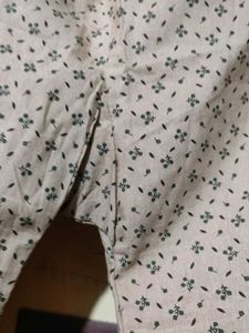Designer Cotton Kurta and Palazzo Set