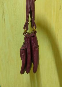 Chic Burgundy Handbag