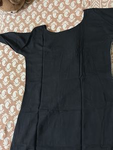 BLACK FESTIVE KURTI