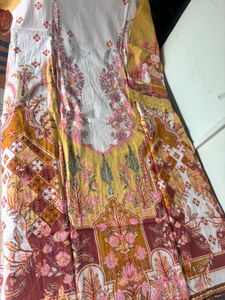 Vibrant Printed Kurta Set with Dupatta